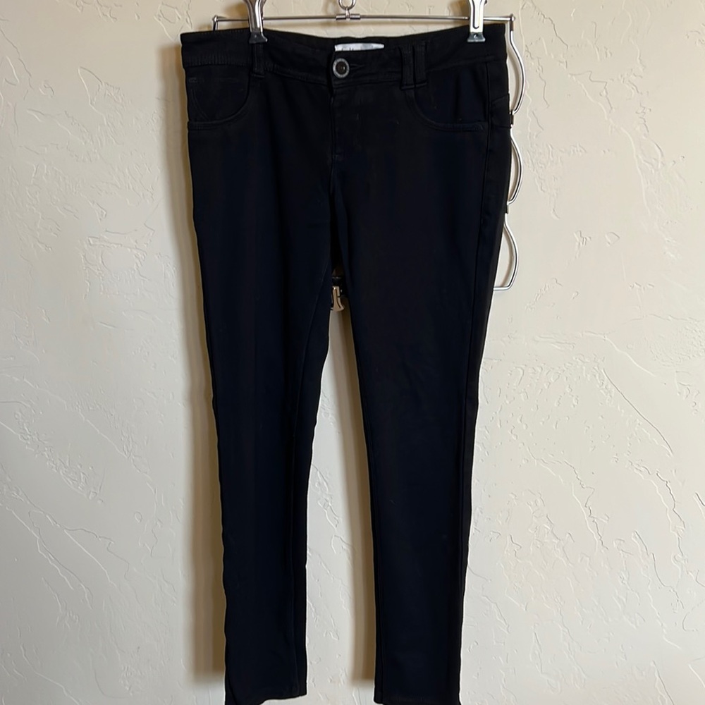 Jolt Jet Black Skinny Jeans - Size 0